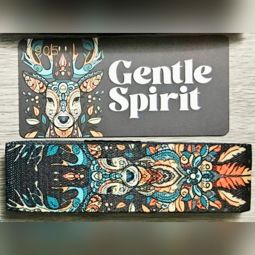 ZOX "GENTLE SPIRIT" #908 BLOG NEW LARGE Collectible WRISTBAND